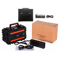 AUMOON BPS-300W (Пік 600Вт) 330Wh / 90000mAh + сонячна панель 100W + Holder портативний сонячний генератор електростанція із зарядкою від сонячної панелі.