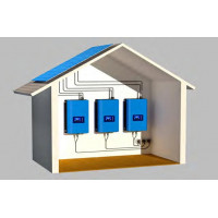 SUN-2000G2 WIFI Сонячний інвертор 2000W  60-110VDC  з функцією обмеження віддачі електрики в міську мережу.