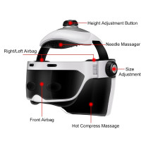 Масажер для голови та очей шолом з повітряною компресією Scalp Brain Relax MS2900