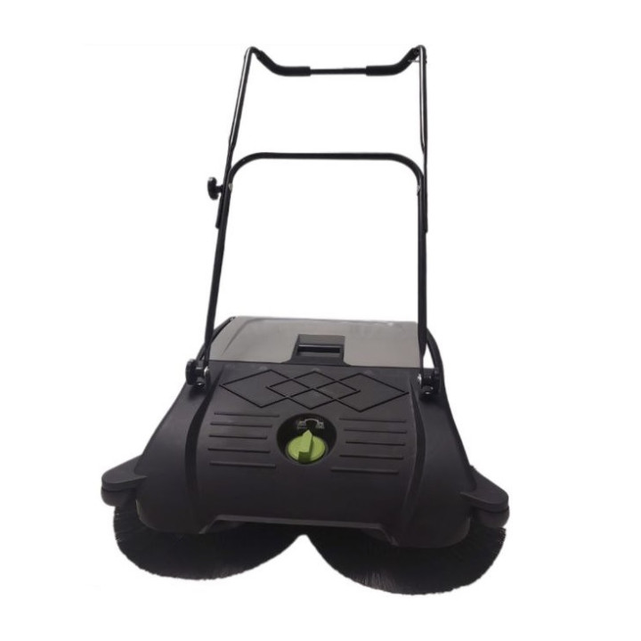 Підмітальна машина Sweeper JL750S з ручним приводом 50л Колір Сірий