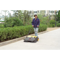 Підмітальна машина Sweeper JL750S з ручним приводом 50л Колір Сірий