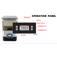 Годівниця для риб автоматична для ставків та великих водойм CHIYE EV800 10л з LCD-монітором