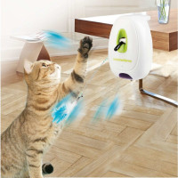 Розумна інтерактивна іграшка для котів і кішок Smart Interactive Cat Toy AFP3218 "Паличка, що стрибає"