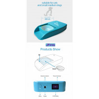 Годівниця для кішок і собак автоматична c мікрочіпом Microchip Pet Feeder JMQ-335 Plus, 500мл.