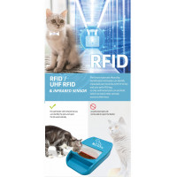 Годівниця для кішок і собак автоматична c мікрочіпом Microchip Pet Feeder JMQ-335 Plus, 500мл.