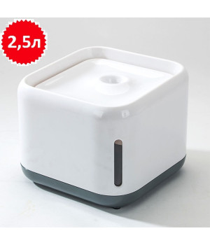 Поїлка - фонтан для кішок і собак Wandai  PS-67  2,5л Біла