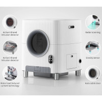 Автоматичний туалет для кішок CHARMKIT Vent+O2, WiFi, відеокамера, вентиляція, OZON-дезінфекція