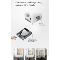 Автоматичний туалет для кішок CHARMKIT Vent+O2, WiFi, відеокамера, вентиляція, OZON-дезінфекція