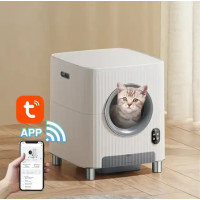 Автоматичний туалет для кішок CHARMKIT Vent+O2, WiFi, відеокамера, вентиляція, OZON-дезінфекція
