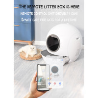 Автоматичний туалет для кішок Els-Pet E801, WiFi, УФ-стерилізація.