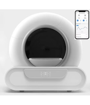 Автоматичний туалет для кішок TONEPIE T-02, WiFi, OZON-стерилізація